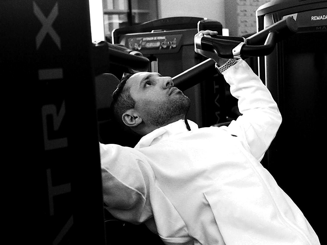 Pedro Aldana treinando na Be Health Sport